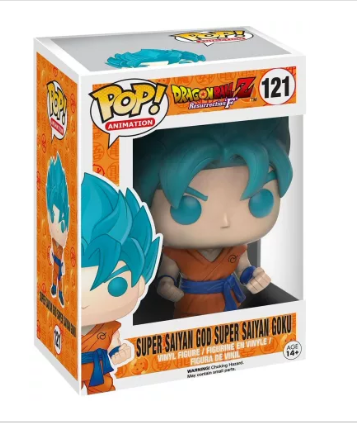 Funko Pop! Dragon Ball Super – Super Saiyan God Super Saiyan Goku #121
