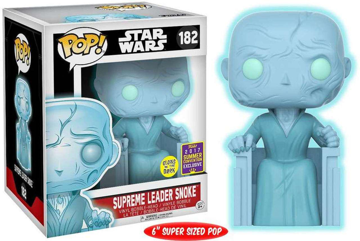 Funko Pop! Star Wars: Supreme Leader Snoke (Glows) [2017 Summer Convention] #182