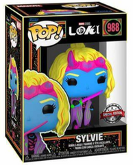 Funko POP! Blacklight Sylvie Marvel Studios Loki #988 [Special Edition]