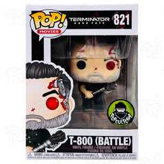 Funko Pop! Terminator Dark Fate: T-800 (Battle) [Popcultcha Exclusive] #821