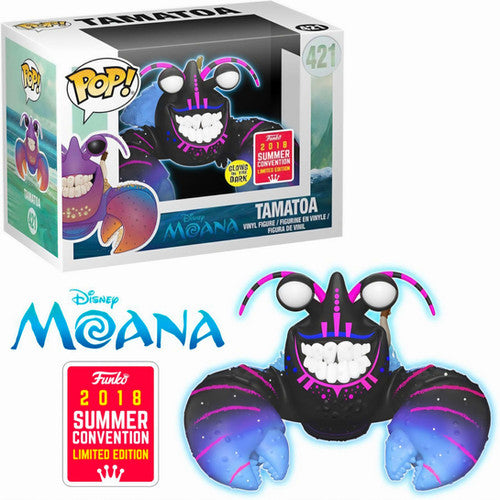 Funko Pop! Moana: Tamatoa (Glows) [2018 Summer Convention] #421