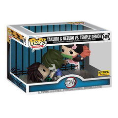 Funko Pop! Tanjiro & Nezuko Vs. Temple Demon (Hot Topic Exclusive) #1419