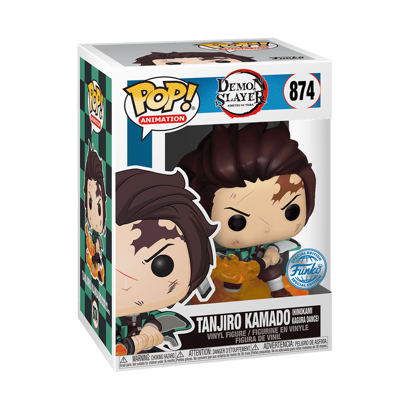Funko Pop! Tanjiro Kamado (Hinokami Kagura Dance) [Special Edition] #874