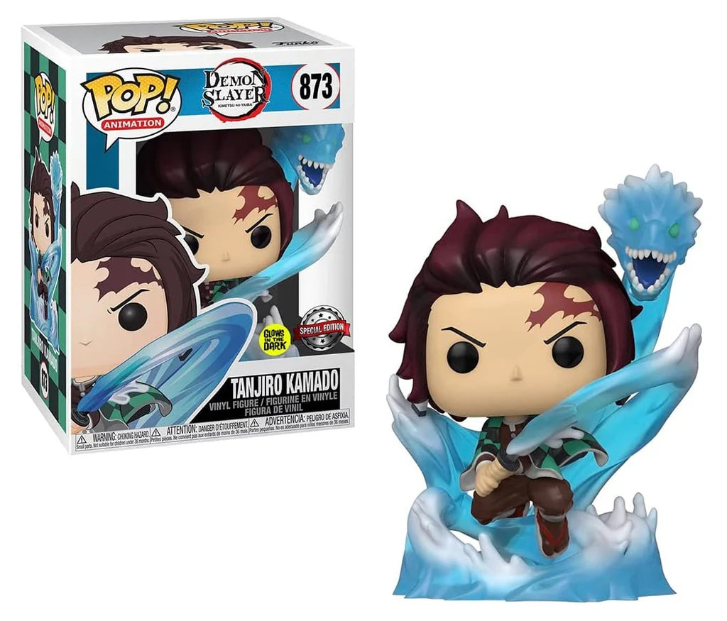 Funko Pop! Demon Slayer: Tanjiro Kamado (Glows in the Dark) [Special Edition] #873