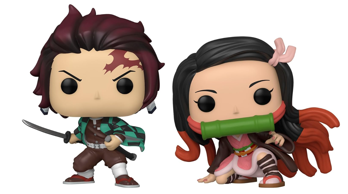 FUNKO POP! ANIMATION: DEMON SLAYER - TAJJIRO & NEZUKO KAMADO 2 PACK [SPECIAL EDITION EXCLUSIVE]