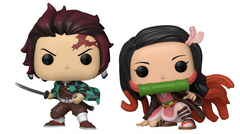 FUNKO POP! ANIMATION: DEMON SLAYER - TAJJIRO & NEZUKO KAMADO 2 PACK [SPECIAL EDITION EXCLUSIVE]