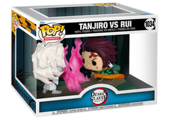 FUNKO POP! ANIMATION [MOVIE MOMENT]: DEMON SLAYER - TANJIRO VS. RUI #1034