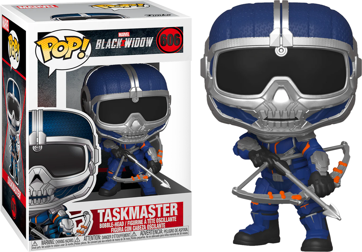 Funko Pop! Black Widow: Taskmaster #606 (some box damage)