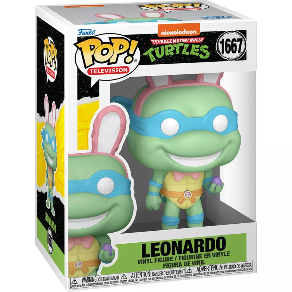 Funko Pop! Teenage Mutant Ninja Turtles: Leonardo with Easter Egg #1667