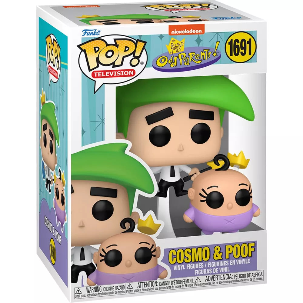 Funko Pop! The Fairly OddParents: Cosmo & Poof #1691