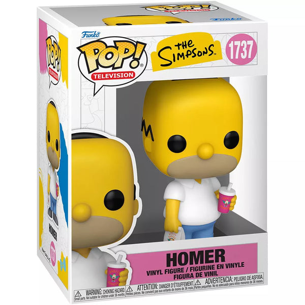 Funko Pop! The Simpsons: Homer with Krusty Burger #1737 (Minor Box Damage)