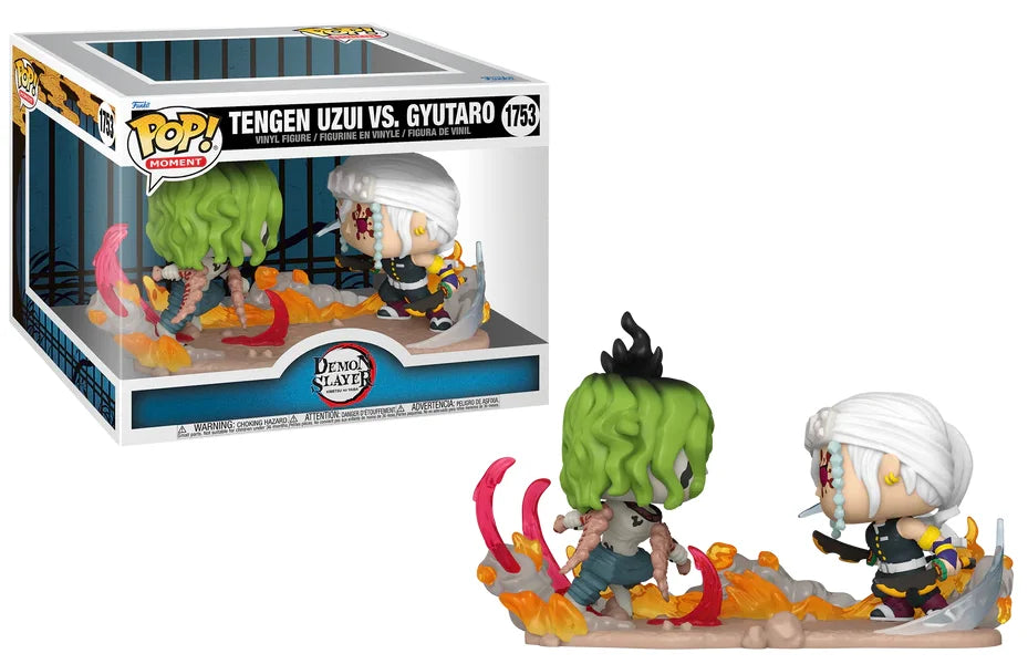 Funko Pop! Demon Slayer: Tengen Uzui Vs. Gyutaro #1753 (Minor Box Damage)