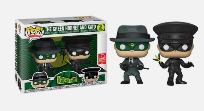 Funko Pop! The Green Hornet and Kato 2 Pack (Shelf Ware)