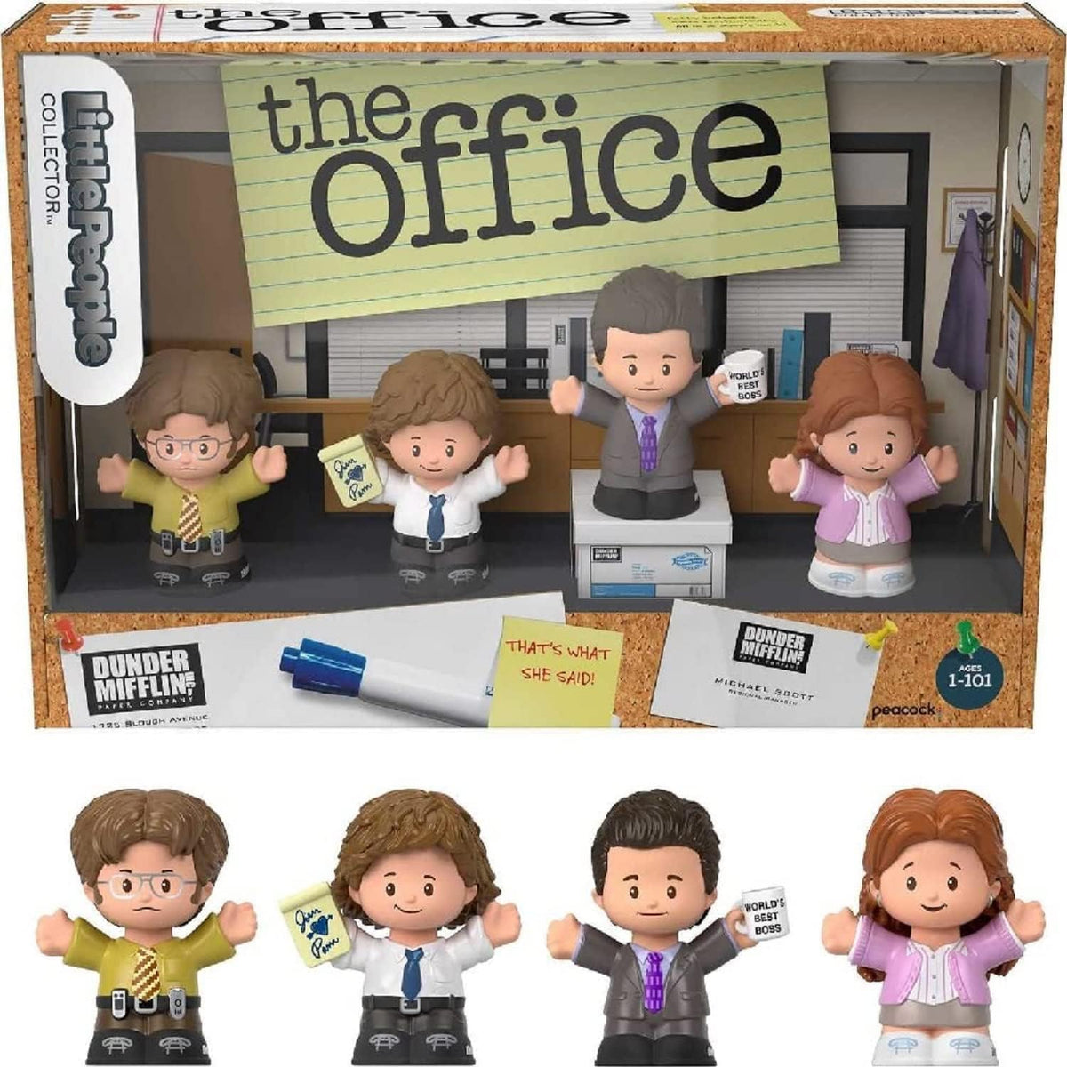 Little People Collector The Office Special Edition Figure Set
