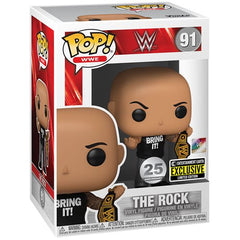 Funko Pop! WWE: The Rock (25th Anniversary) [Entertainment Earth Exclusive] #91