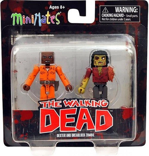 MiniMates: The Walking Dead - Dexter and Dreadlock Zombie
