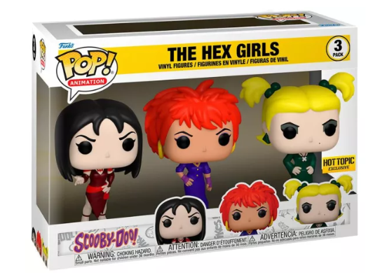Funko Scooby Doo POP! Animation The Hex Girls HOT TOPIC Exclusive