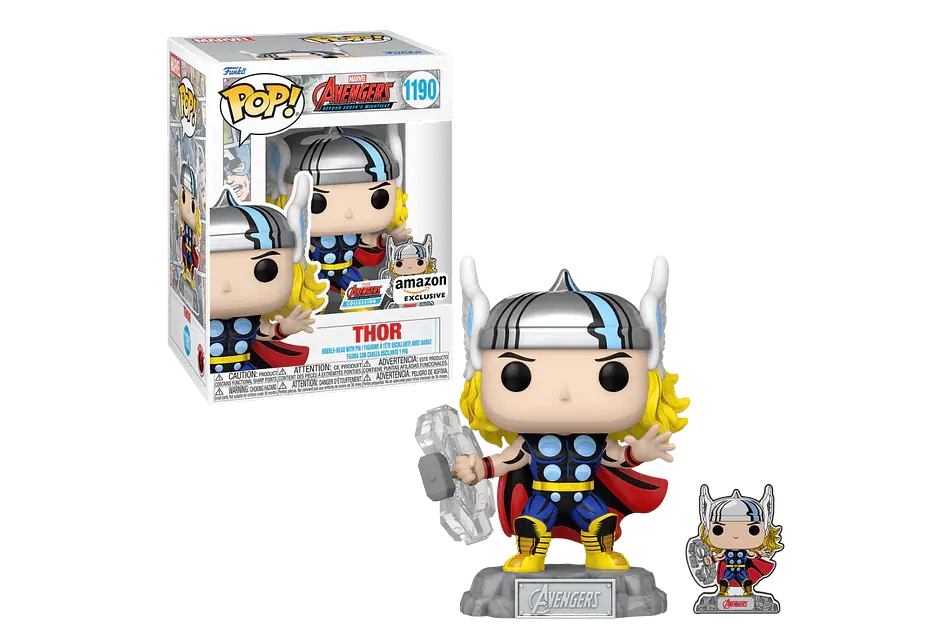 Funko Pop! Avengers Beyond Earth's Mightiest: Thor (Amazon Exclusive) #1190