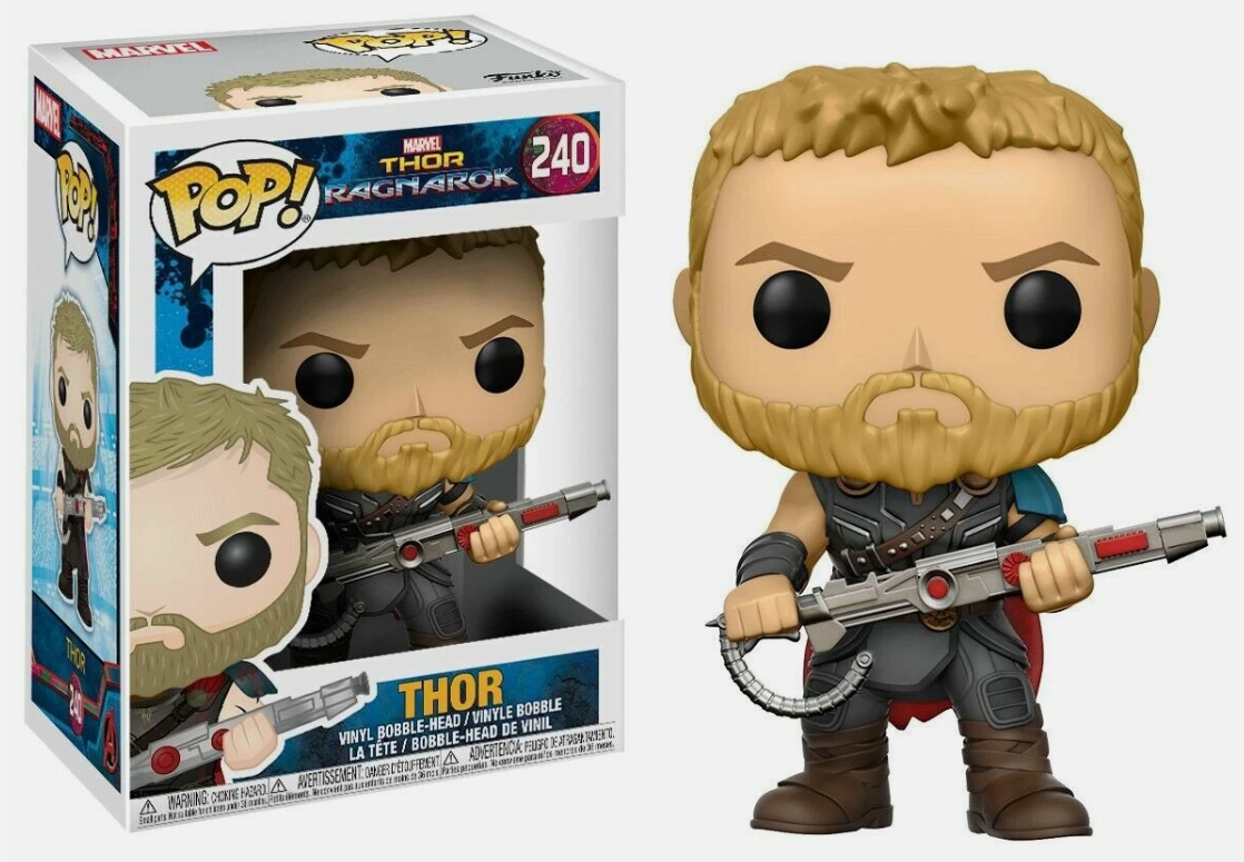 FUNKO POP MARVEL THOR RAGNAROK #240 THOR VINYL FIGURE