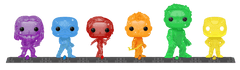 Funko Pop! Thor/Captain America/Black Widow/Hawkeye/Hulk/Iron Man - 6 Pack (Art Series) [Amazon Exclusive]