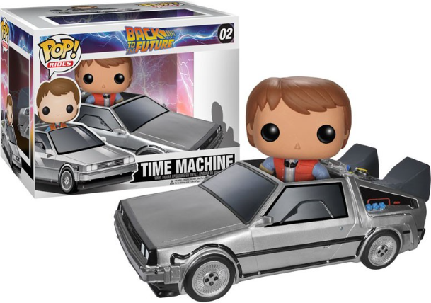 Funko Back to the Future POP! Movies Time Machine Delorean Vinyl Figure #02