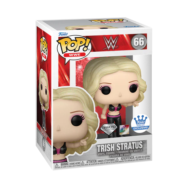 Funko Pop! WWE: Trish Stratus (Diamond Collection) [Exclusive] #66
