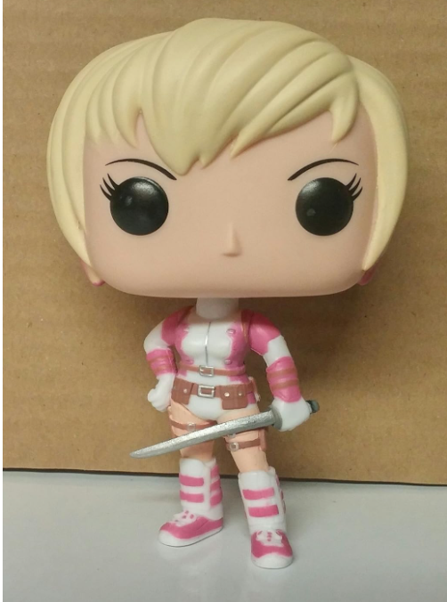 Funko POP! Marvel Gwenpool Unmasked #213 WG Exclusive Minor Shelfware*