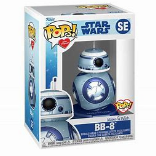 Funko Pop! Star Wars: BB-8 (Metallic) (Make-A-Wish) #SE