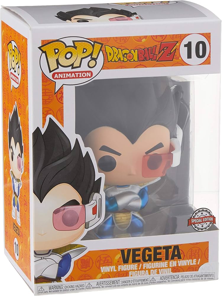 Funko Pop! Dragon Ball Z: Vegeta (Metallic) (Special Edition) #10