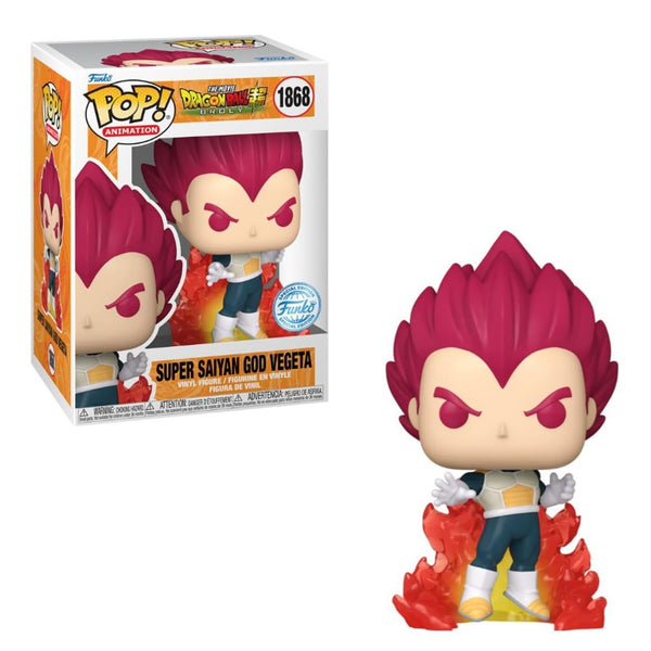 Funko Pop! Dragon Ball Super: Super Saiyan God Vegeta (Special Edition) #1868