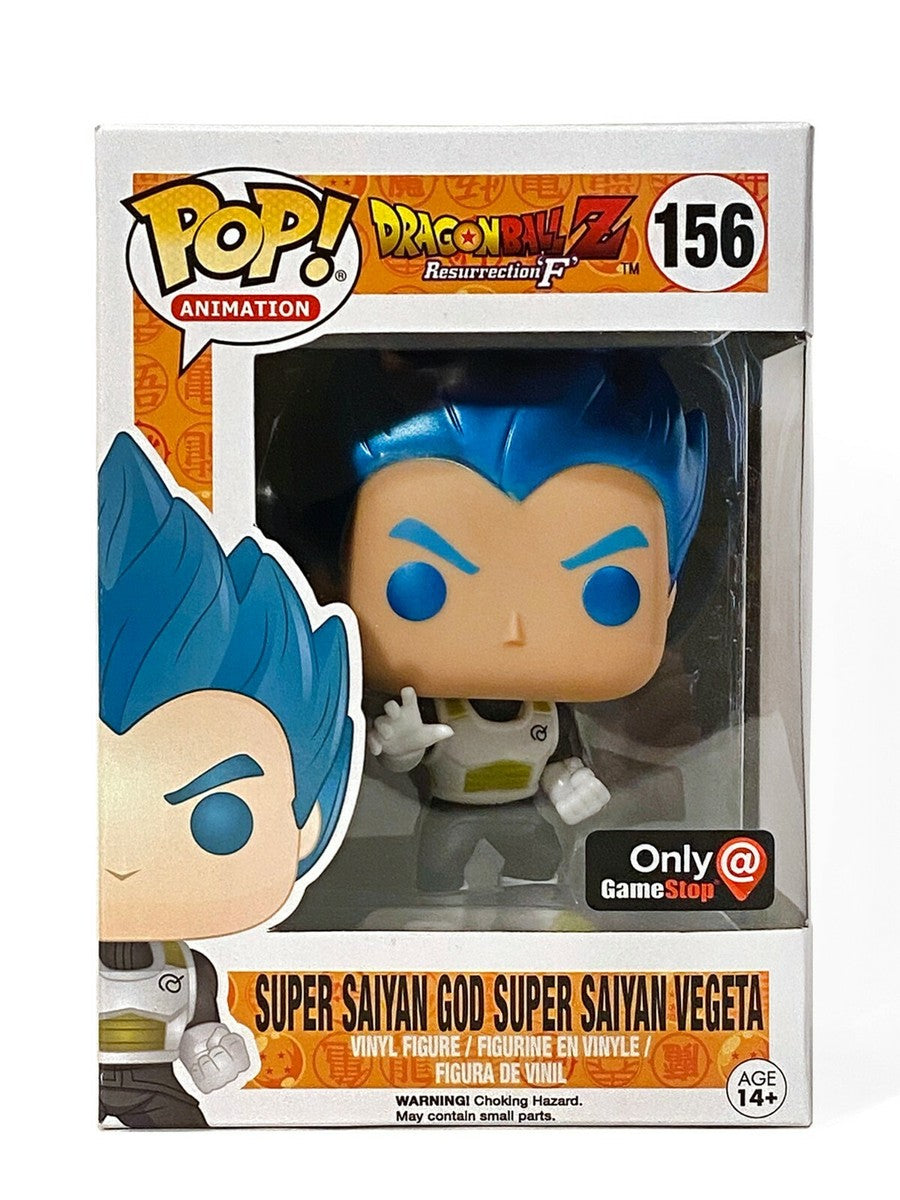 Funko Pop! Super Saiyan God Super Saiyan Vegeta (GameStop Exclusive) #156