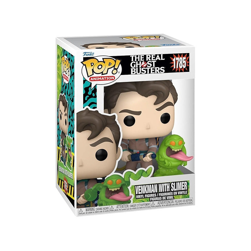 Funko Pop! The Real Ghostbusters: Venkman with Slimer #1785
