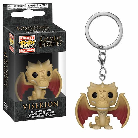 Funko Pop! Keychain: Game of Thrones: Viserion