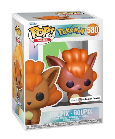 Funko Pop! Games: Pokemon - Vulpix (Pearlescent) #580 [Pokemon Center Exclusive]