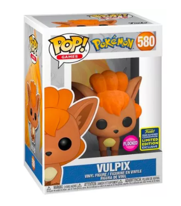 Funko Pop! Pokémon – Vulpix #580 Flocked 2020 Summer Con LE