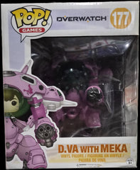 Funko Pop! Overwatch: D.Va with MEKA #177 (Water Damage)
