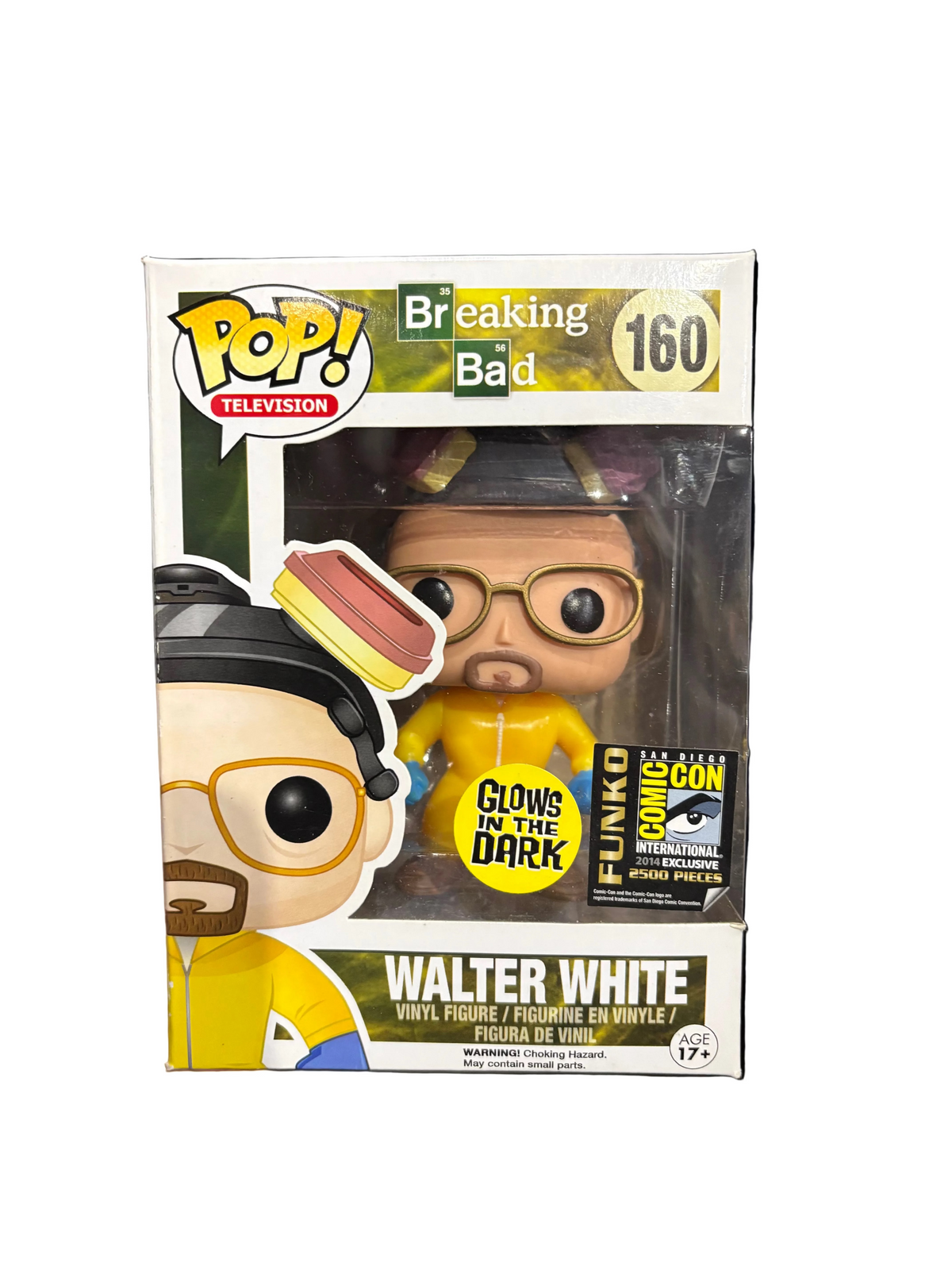 Funko Pop! Breaking Bad: Walter White (Glows) [2014 SDCC 2500 Pcs] #160
