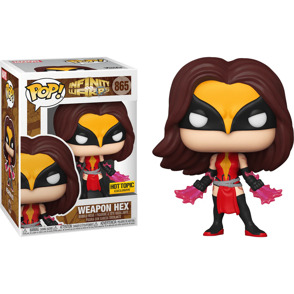 Funko Pop! Infinity Warps: Weapon Hex (Hot Topic Exclusive) #865