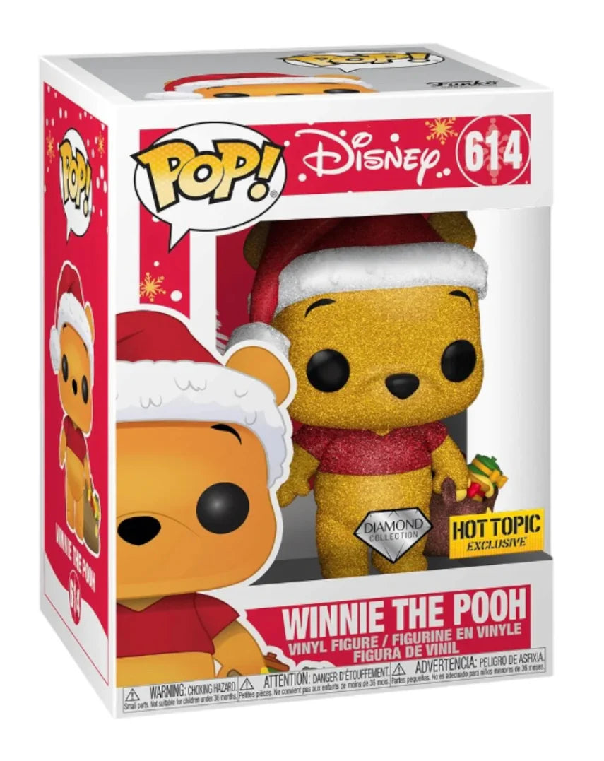 Funko Pop! Winnie the Pooh (Diamond Collection) [Hot Topic Exclusive] #614