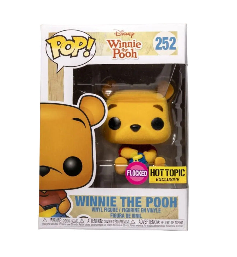 Funko Pop! Winnie the Pooh (Flocked) [Hot Topic Exclusive] #1008