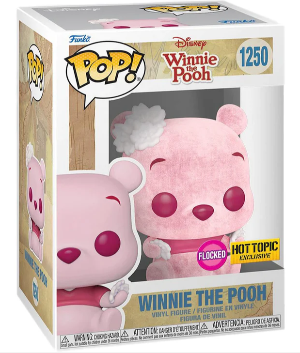 Funko Pop! Disney - Winnie the Pooh (Flocked) #1250 [Hot Topic Exclusive]