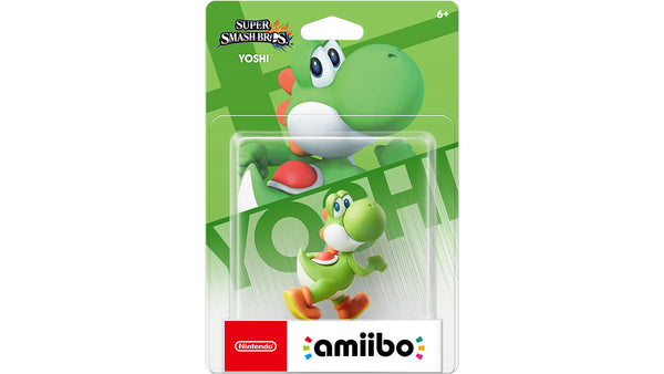 Nintendo - Amiibo: Super Smash Bros. - Yoshi (light shelf wear)