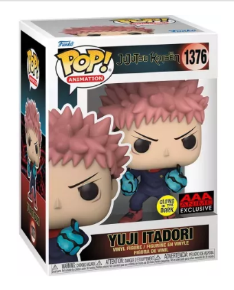Funko Pop! Jujutsu Kaisen #1376 – Yuji Itadori (Glow in the Dark)