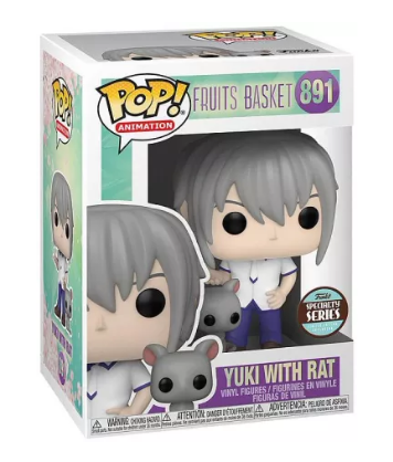 Funko Pop! Fruits Basket – Yuki with Rat #891 Specialty Series