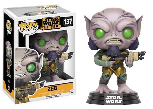 Funko Pop! Star Wars Rebels: Zeb #137