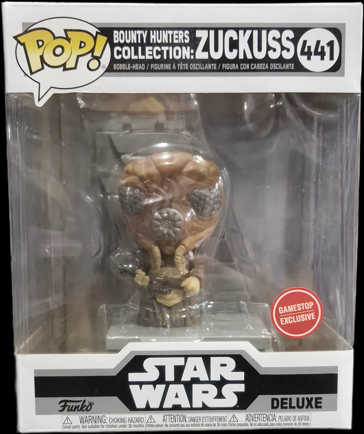 Funko Pop! Star Wars Bounty Hunters Collection: Zuckuss (Build-A-Scene, GameStop Exclusive) #441