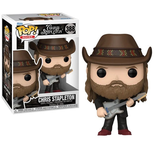 Funko Pop! Rocks Chris Stapleton #388 boxed figure