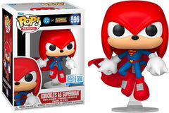 Funko Pop! DC x Sonic the Hedgehog: Knuckles as Superman (Funko Special Edition) #596