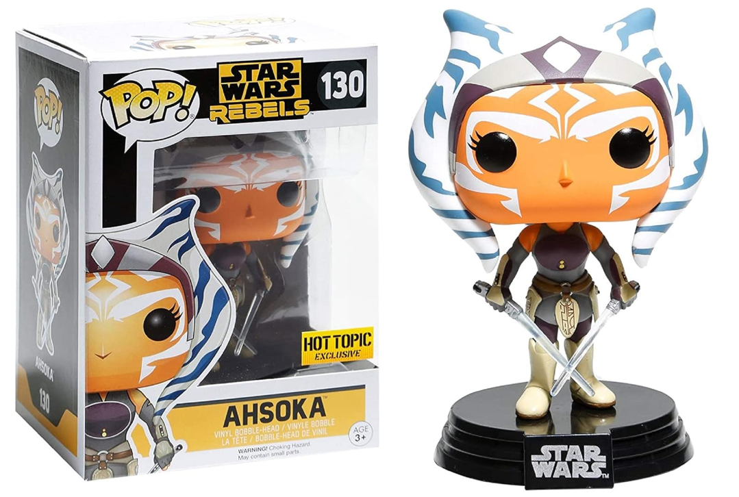 Funko Pop Star Wars Rebels -Hot Topic Exclusive Ahsoka Figure 130