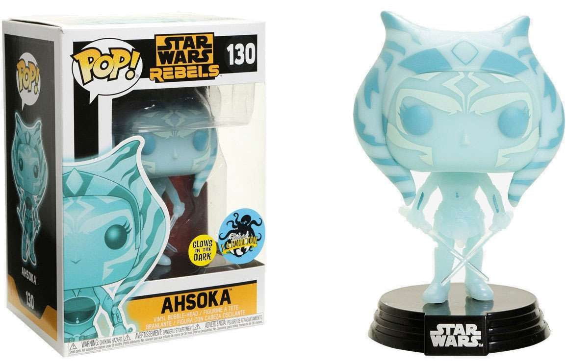 Funko Pop! Star wars rebels: Ahsoka (Glows) [L.A. Comic Con exclusive] #130